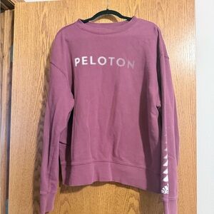 Adidas Peloton Women's Crewneck Sweatshirt in Mauve
